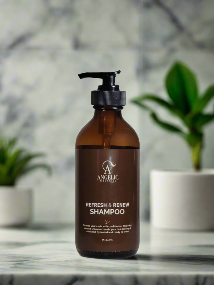 Clarifying Shampoo for Curly Hair – Crown Cleanse – Mint + Oat