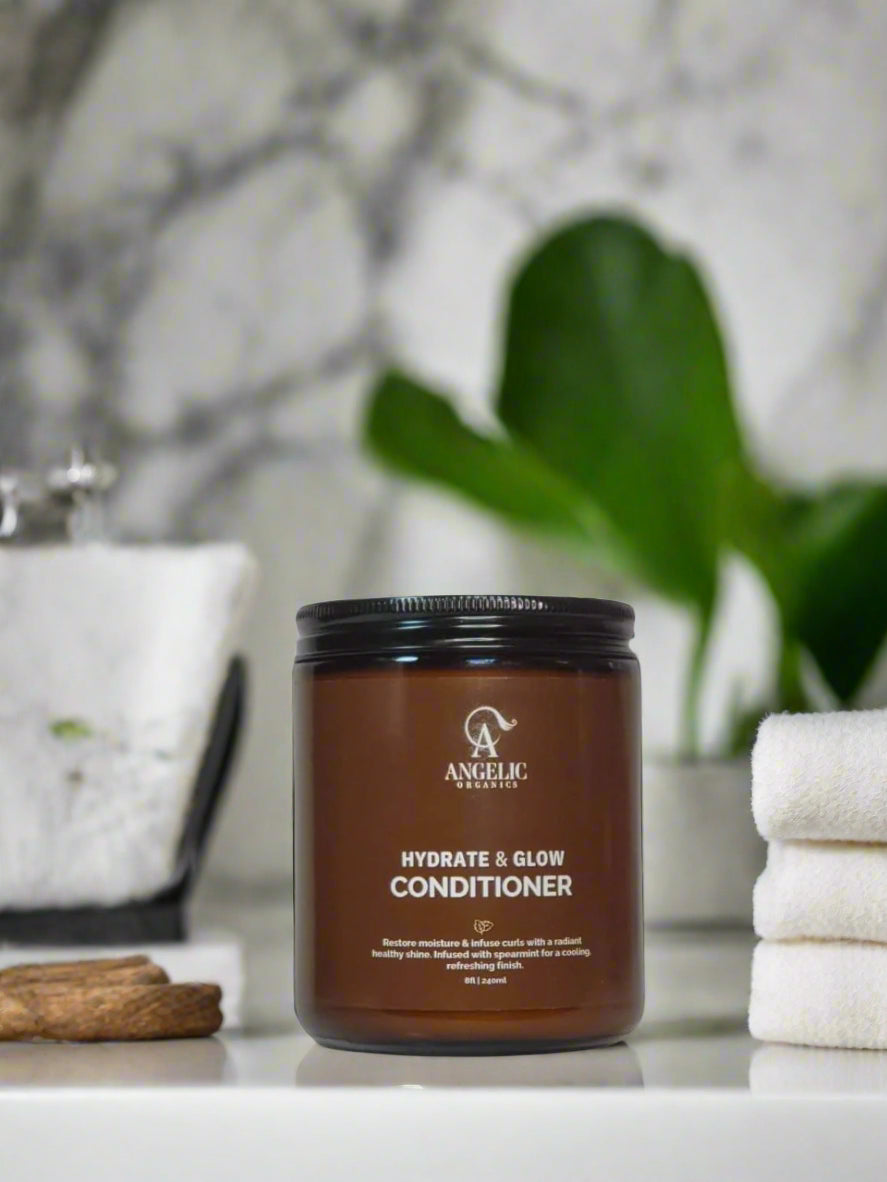 Deep Moisture Conditioner for Curly Hair – Root Therapy – Argan