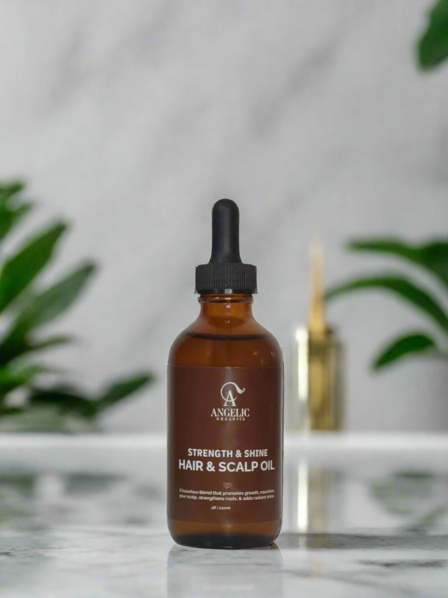 Scalp Growth Oil – Rosemary & Amla for Healthy Curly Hair